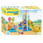 Playmobil 1.2.3. Aire de jeux d'aventure - 71326