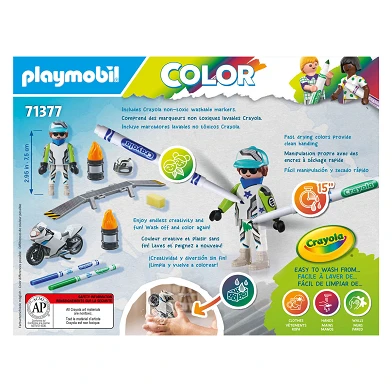 Playmobil Color Motocross-Motorrad – 71377