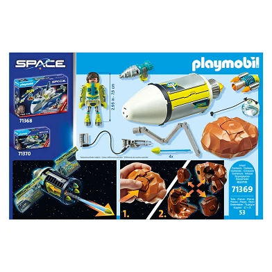 Pack promotionnel Destructeur de météoroïdes spatiaux Playmobil - 71369