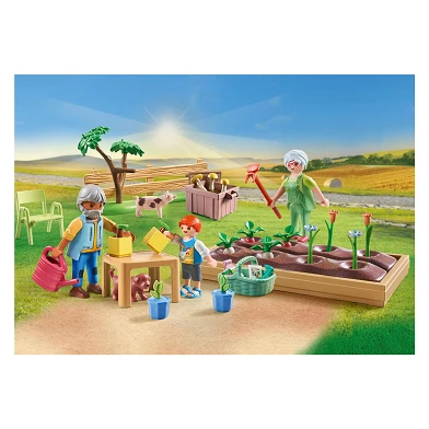 Playmobil Country Idyllischer Gemüsegarten bei den Großeltern – 71443