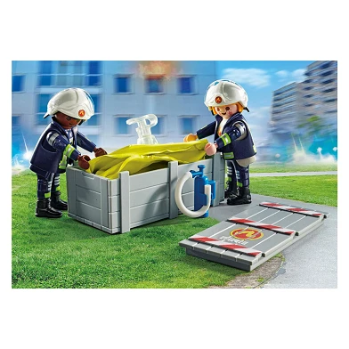 Playmobil Action Heroes Feuerwehrmänner mit Luftkissen – 71465