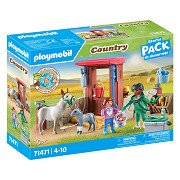 Playmobil Country Farm Vétérinaire avec les ânes - 71471