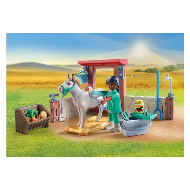 Playmobil Country Farm Vétérinaire avec les ânes - 71471
