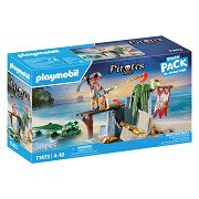 Playmobil Pirates Pirate avec Alligator - 71473