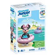 Playmobil 1.2.3. Disney: Les vacances à la plage de Minnie - 71706