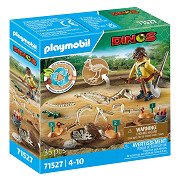 Playmobil Dinos chantier de fouilles avec squelette de dinosaure - 71527