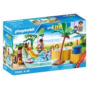 Playmobil My Life Promo Piscine pour enfants avec bain à remous - 71529