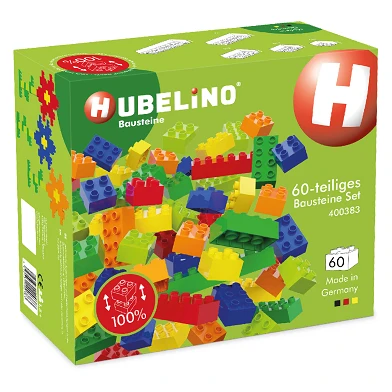 Jeu de blocs de construction Hubelino , 60 pièces.