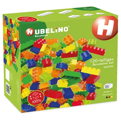 Ensemble de blocs de construction Hubelino , 120 pièces.