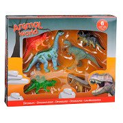 Dinosaurier Geschenkbox, 6 Stück