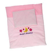 Baby Rose Puppe Decke und Kissen-Set