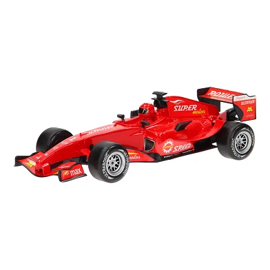 F1-Rennwagen mit Licht und Sound – Rot