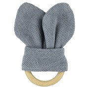 Bijtring Rabbit - Grain Blue