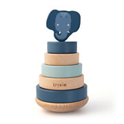 Trixie Stapelspielzeug aus Holz - Mrs. Elefant, 7 Teile.