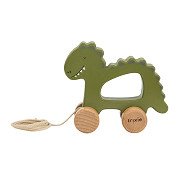 Figurine à tirer en bois Trixie - M. Dinosaure