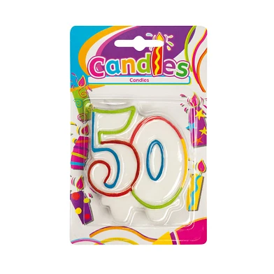 Verjaardagskaars - 50 jaar