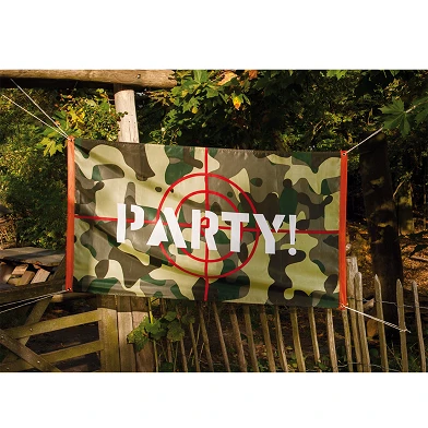 Tarnfahne „Party!“