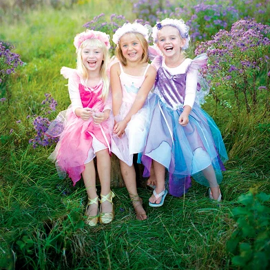 Verkleidungskleid Fairy Pink, 5-6 Jahre