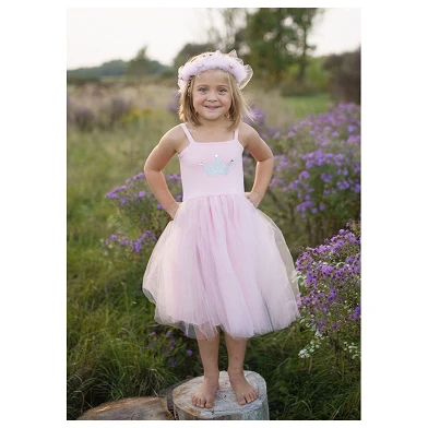 Verkleedjurk Prinses Roze, 5-6 jaar