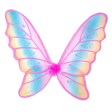 Ailes de papillon Arc-en-ciel Fuchsia