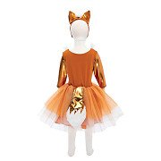 Anziehkleid und Haarteil Fuchs, 5-6 Jahre