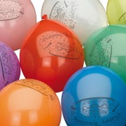 Luftballons Happy Birthday, 10 Stück.
