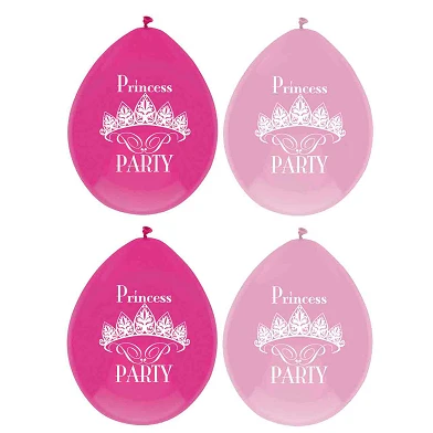 Ballonnen Princess Party, 6st.