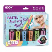 Face & Body Paint Schminkset - Pastel Neon