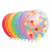 Luftballons Regenbogen, 10 Stück