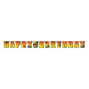 Dino Buchstabengirlande Happy Birthday, 220cm