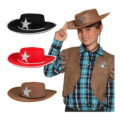 Feutre de chapeau de cowboy