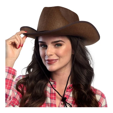 Chapeau de cowboy Marron