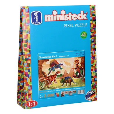 Ministeck Dinos, 2000 Stück.