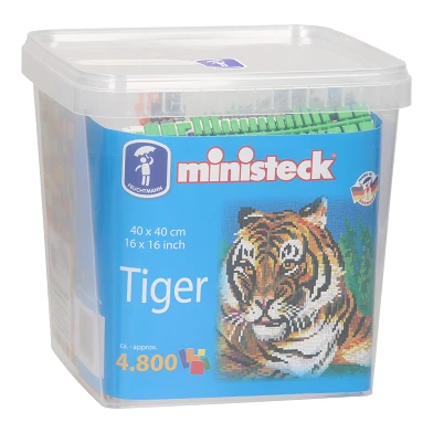 Ministeck Tiger XXL Eimer, 4800Stk.