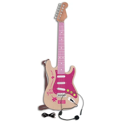 Guitare électrique Bontempi rose