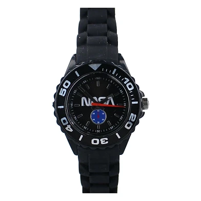 Armbanduhr sich „NASA Kids Time Black“ an
