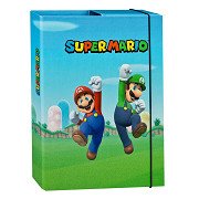 Undercover Super Mario Notitiemap A4 met Elastiek