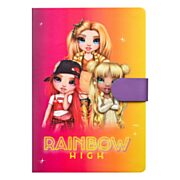 Undercover Rainbow High Notizbuch mit Magnetverschluss