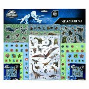 Undercover Jurassic World Aufkleber-Set, 500 Stück.