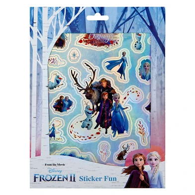 Aufkleber Fun Disney Frozen, 8 Blatt
