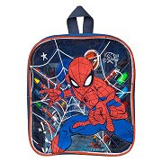 Jeu de couleurs Spiderman dans un sac à dos