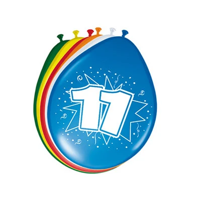 Zahlenballons 11 Jahre, 8.