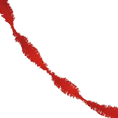 Guirlande torsadée rouge