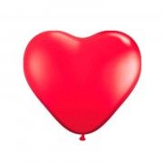 Herzballons - Rot, 8 Stk.