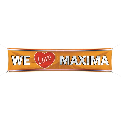 We Love Maxima Banner