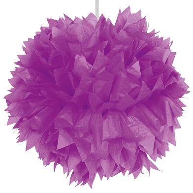 Paarse Pompom