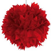 Roter Pompon