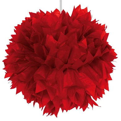 Roter Pompon