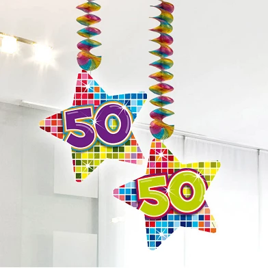 Hangdecoratie Blocks 50