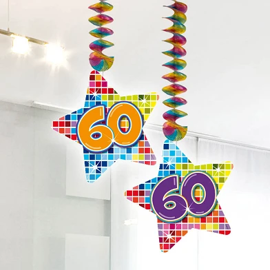 Hangdecoratie Blocks 60